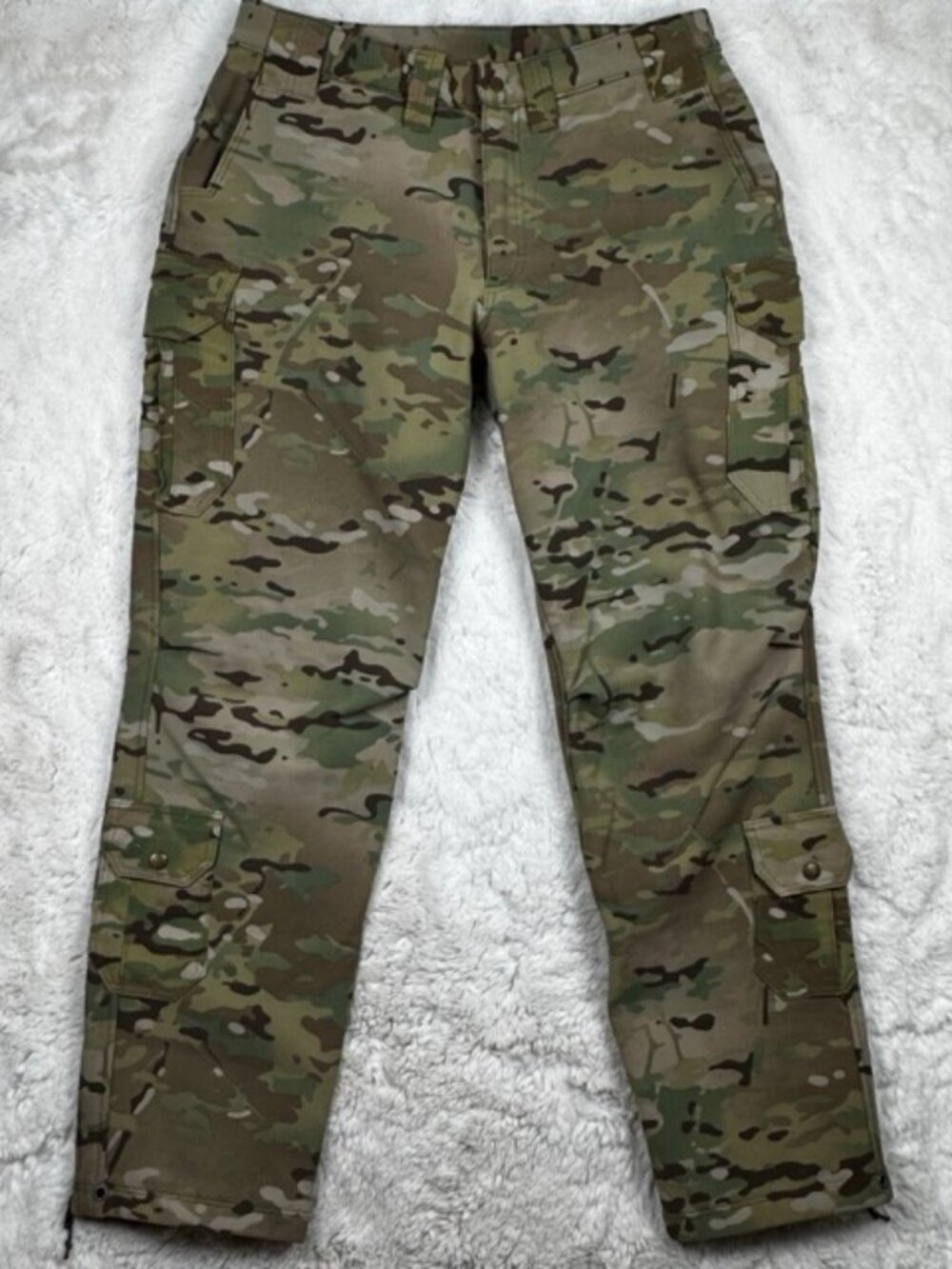 Wild Things Tactical Soft Shell Pants 50032 Camo Cold Weather Size XL